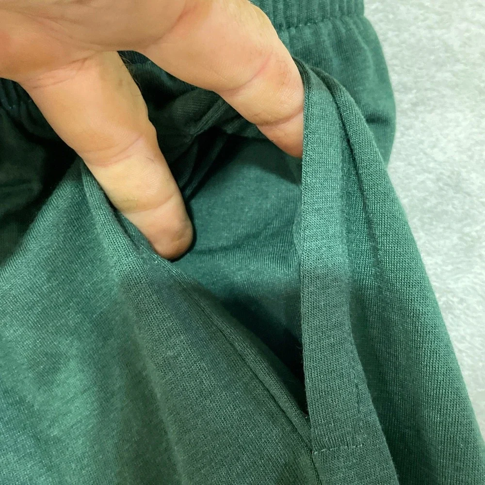 NWT Blue Ice Athletic Shorts Men's Large Green Cotton Blend